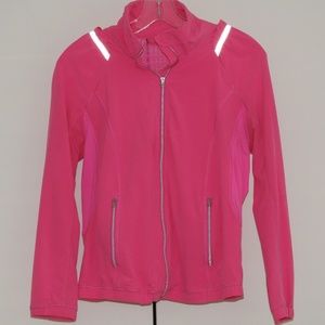 Lululemon running jacket size Small, hot pink